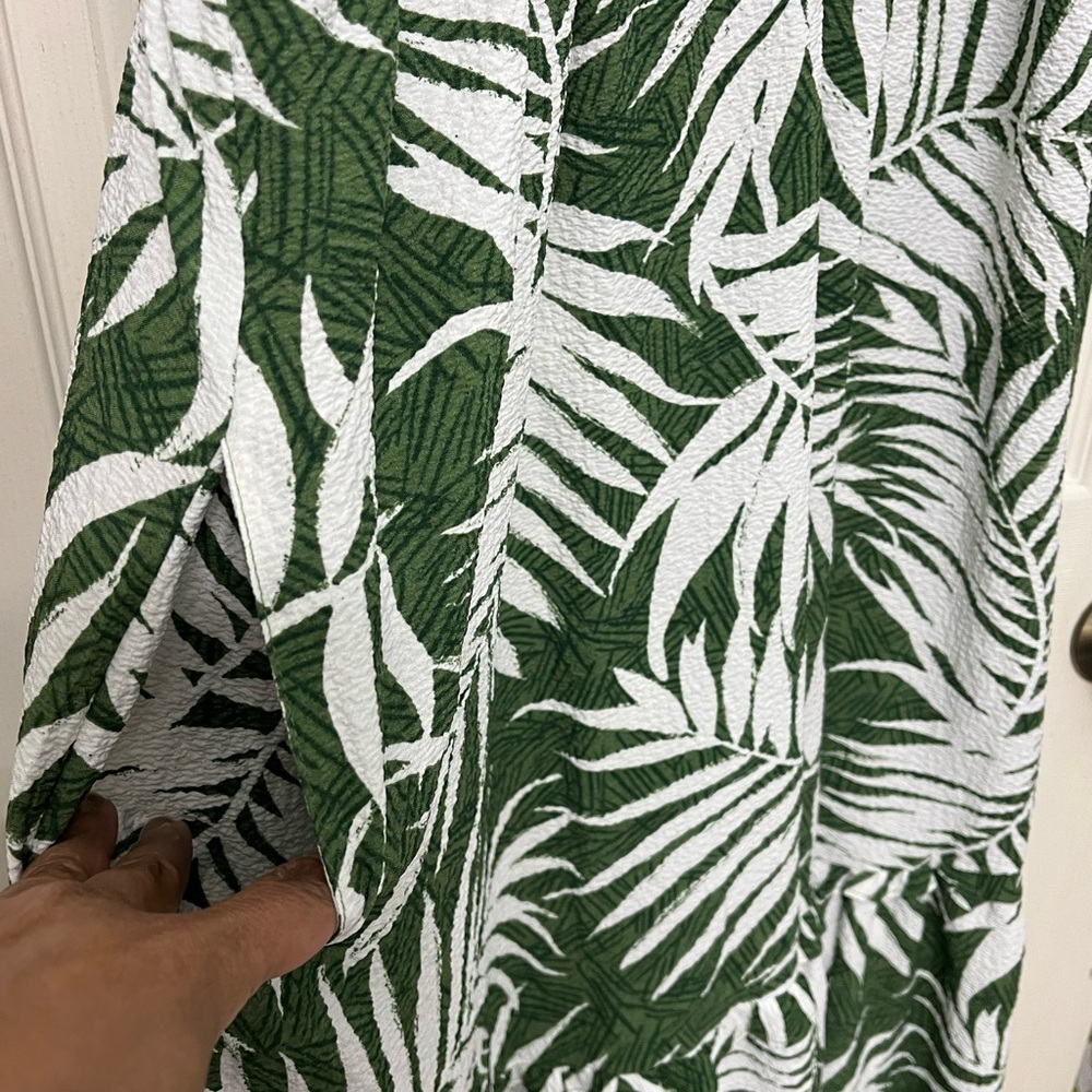 Sofia by Sofia Vergara Green Leaf Maxi Dress NWT - image 6